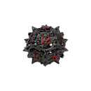 LPG Dice Dragon Rage Dice Set Black/Red