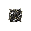 LPG Dice Xeno Hollow Dice Set Tarnished Gold