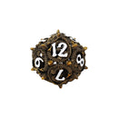 LPG Dice Xeno Hollow Dice Set Ancient Bronze