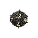 LPG Dice Xeno Hollow Dice Set Black/Gold