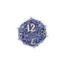 LPG Dice Xeno Hollow Dice Set Blue