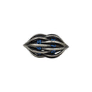 LPG Dice Elliptic Hollow Dice Set Blue