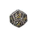LPG Dice Clockwork Sun Dice Set Chrome/Gold