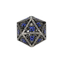 LPG Dice Strange Aeon Dice Set Steel/Blue