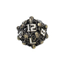 LPG Dice Tentacular Dice Set Tarnished Gold