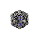 LPG Dice Tentacular Dice Set Steel/Blue