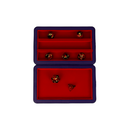 LPG Essentials Dice Case Deep Blue / Burnt Burgundy