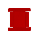 LPG Essentials Dice Tower and Mat Teal / Crimson