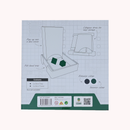 LPG Essentials Dice Tower and Mat Slate / Lich green
