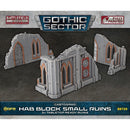 Battlefield in a Box: Gothic Sector Castograd Hab Block Small Ruins