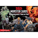 D&D Spellbook Cards Mordenkainens Tome of Foes Deck Dungeons & Dragons
