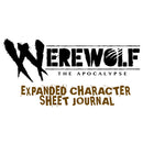 Werewolf: The Apocalypse RPG Expanded Character Sheet Journal