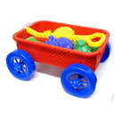 Red Wagon Beach Set Toy