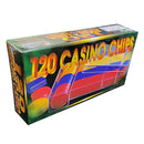 Poker Chips 120Pc Casino Chips Board Game