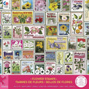 Puzzle Stamps Flower Stamps 1000Pc