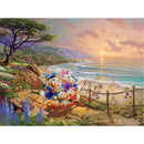 Puzzle Kinkade Disney 500Pc 4In1
