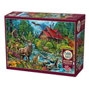 Puzzle Cobble Hill Red-Roofed Cabin 2000Pc