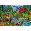 Puzzle Cobble Hill Red-Roofed Cabin 2000Pc
