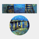 Puzzle Clock Starry Night