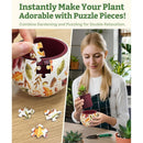 Puzzle 3D Flowerpot Dancing Leaves