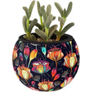 Puzzle 3D Flowerpot Colorful Poppies