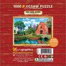Puzzle The Red Barn 1000pc *Tin*