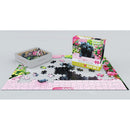 Puzzle Black Labs In Pink Box 500pcXL