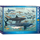 Puzzle Sharks 1000pc