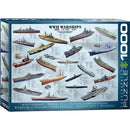 Puzzle Wwii Warships 1000pc