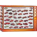 Puzzle Vintage Fire Engines 1000pc