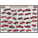 Puzzle Vintage Fire Engines 1000pc