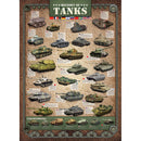 Puzzle History Of Tanks 1000pc