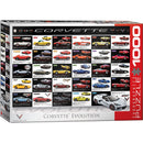 Puzzle Corvette Evolution 1000pc