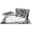Puzzle Globetrotter World 1000pc