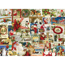 Puzzle Vintage Christmas Cards 1000pc