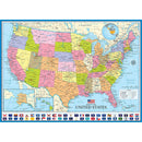 Puzzle Map Of The Usa 1000pc