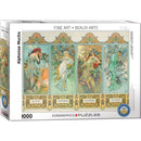 Puzzle Mucha The Four Seasons 1000pc