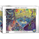 Puzzle Chagall Circus Horse 1000pc