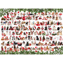 Puzzle Holiday Dogs 1000pc