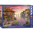 Puzzle Mediterranean Harbor 1000pc