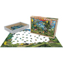 Puzzle Garden Birds Jardin 1000pc