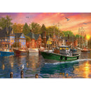 Puzzle Harbor Sunset 1000pc