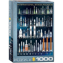 Puzzle International Space Rockets