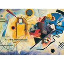 Puzzle KandinskyYellow Red Blue 1000