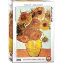 Puzzle Van Gogh Twelve Sunflowers