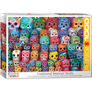Puzzle Traditional Mexican Skulls