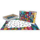 Puzzle Traditional Mexican Skulls