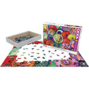 Puzzle Asian Oil-Paper Umbrellas 1000