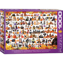 Puzzle Halloween Pets 1000pcs