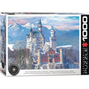 Puzzle Neuschwanstein In Winter 1000P